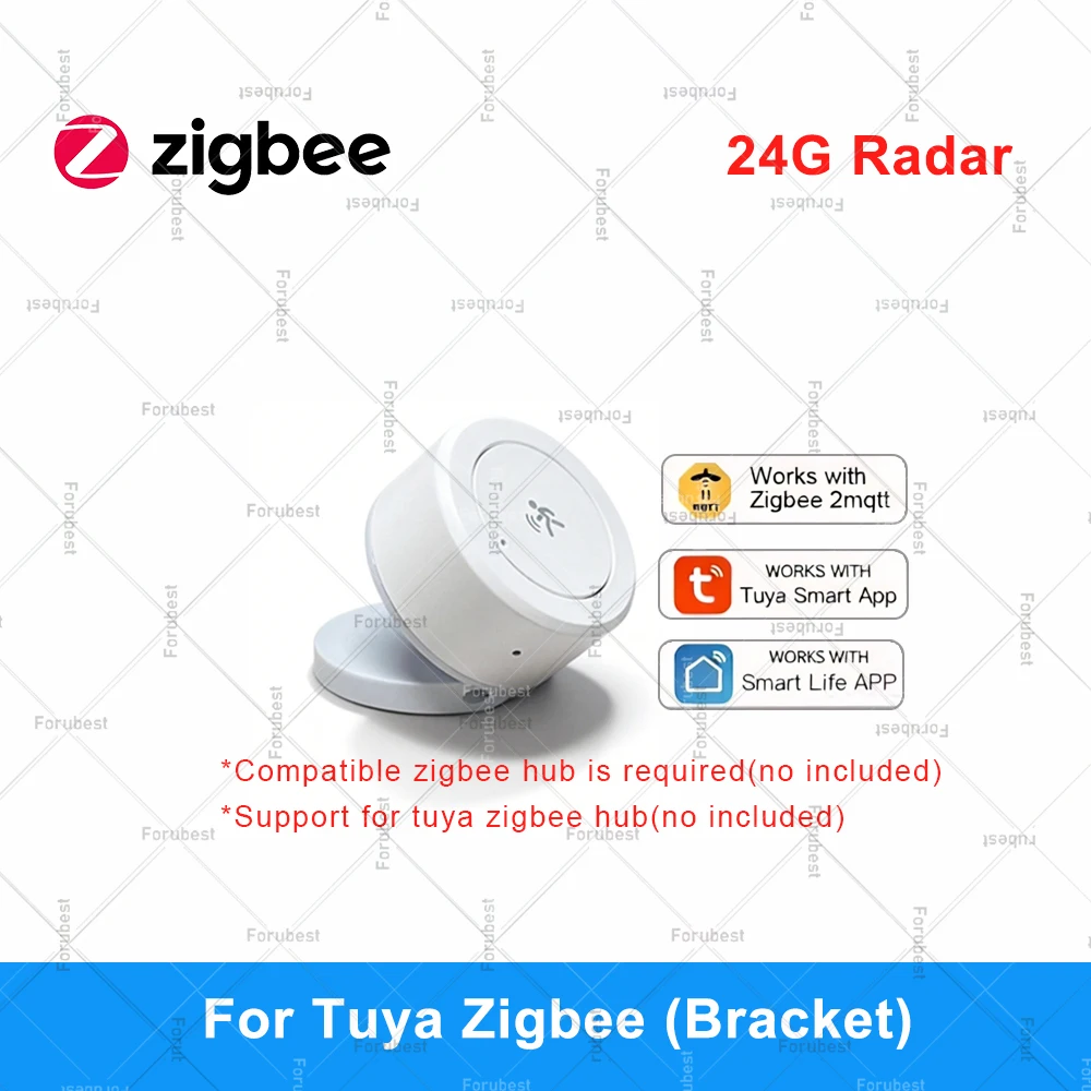 

Миниатюрный радарный датчик присутствия 24G Zigbee