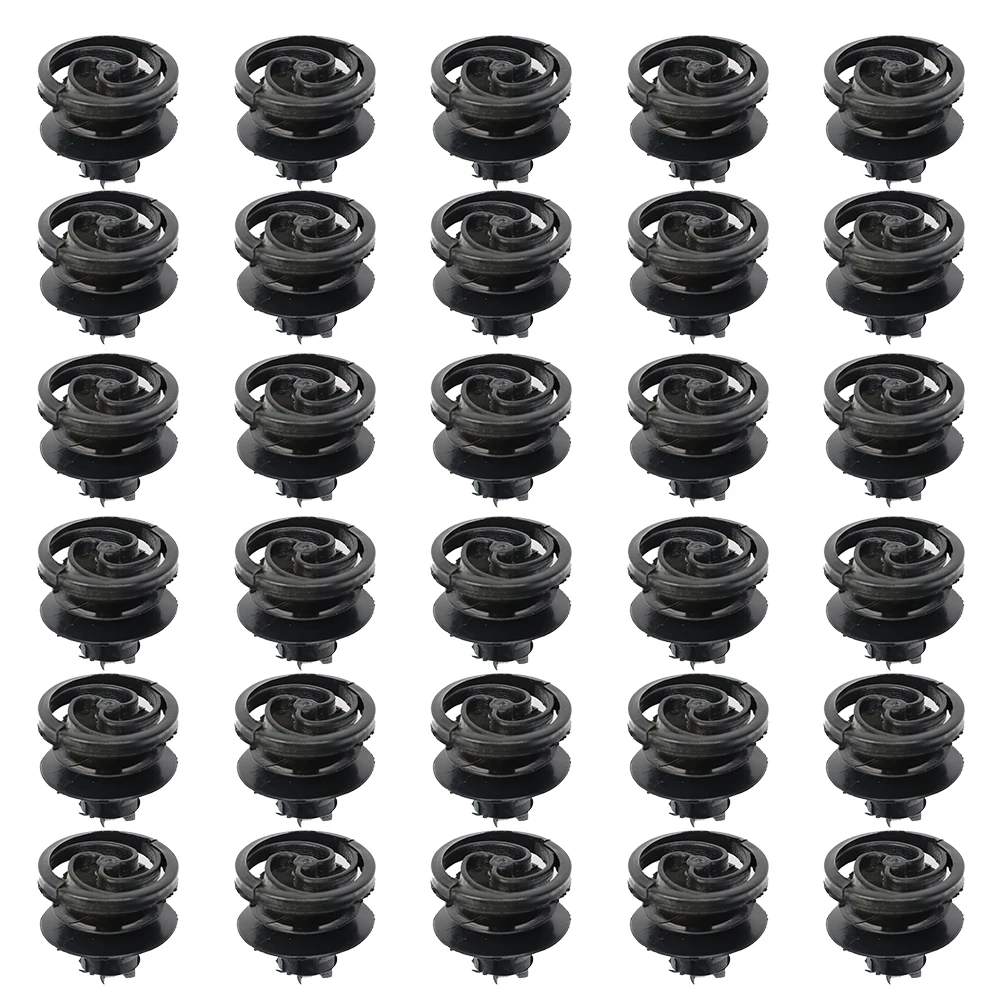 30 шт. клипсы-фиксаторы для отделки двери автомобиля заклепки Golf Passat B5 3B0868243 клипсы