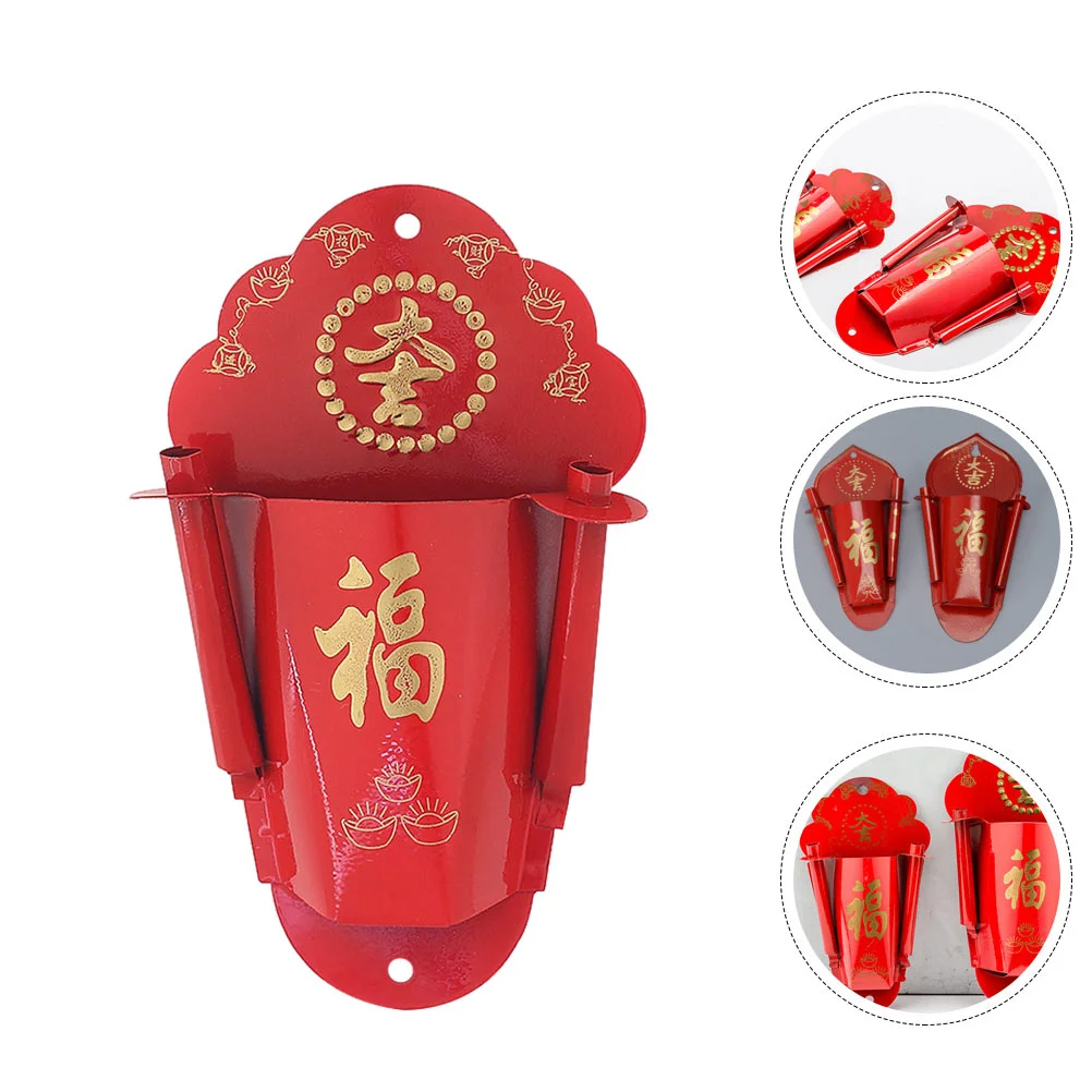 

Burner Wallholder Chinese Censer Ornament Hanging Decoration Decor Home Charcoal Mounted Cones Traditional Tibetan Yearnew Fu