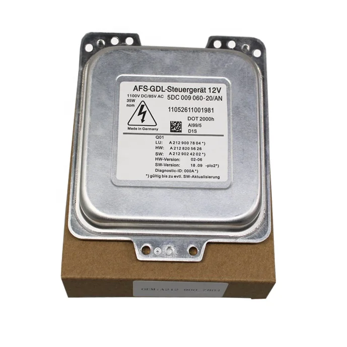 

Ксеноновый балласт JS HID для фар W212 OEM A2129007804 для балласта фары