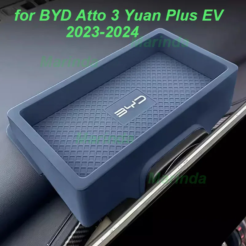 Автомобильный контейнер для хранения за экраном BYD Yuan Plus Atto 3 EV 2023-2024 приборной