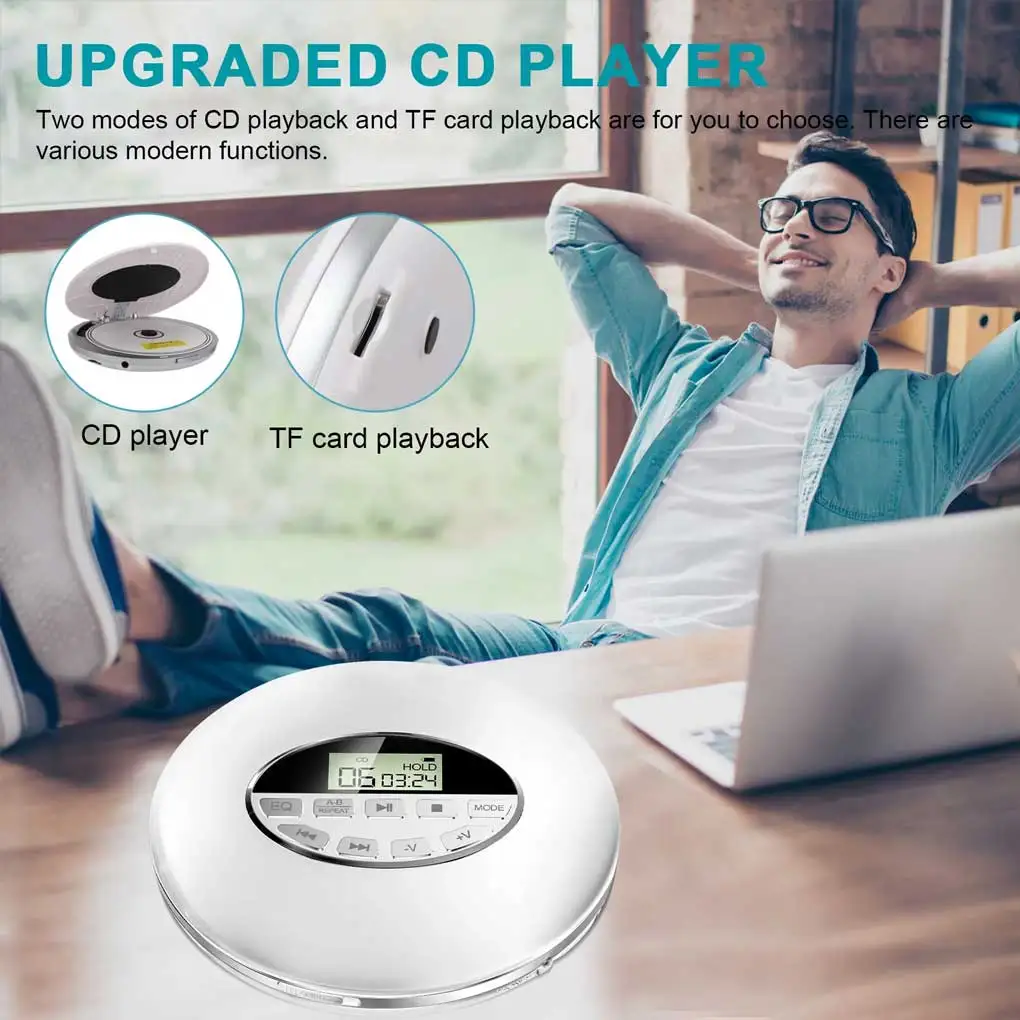 

Digital Car CD Player Replacement Battery Powered Music Playing Device