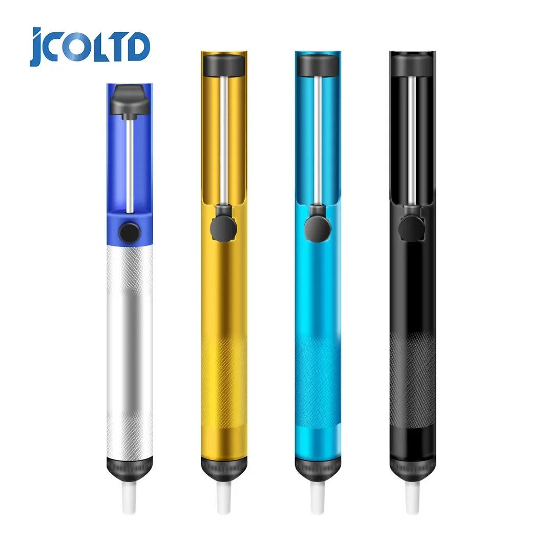 

NEW IN Aluminum Metal Desoldering Pump Suction Tin Gun Soldering Sucker Pen Removal Vacuum Soldering Iron Desolder Hand Welding