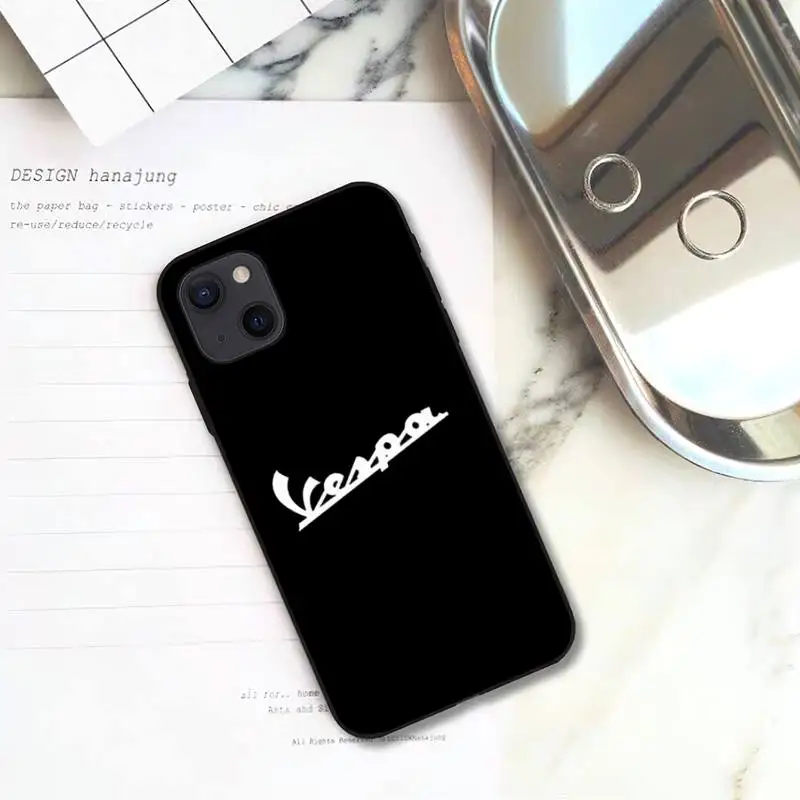 Чехол для телефона Cool-V-Vespas-Scooter iPhone 11 12 Mini 13 Pro XS Max X 8 7 6s Plus 5 SE XR | Мобильные телефоны