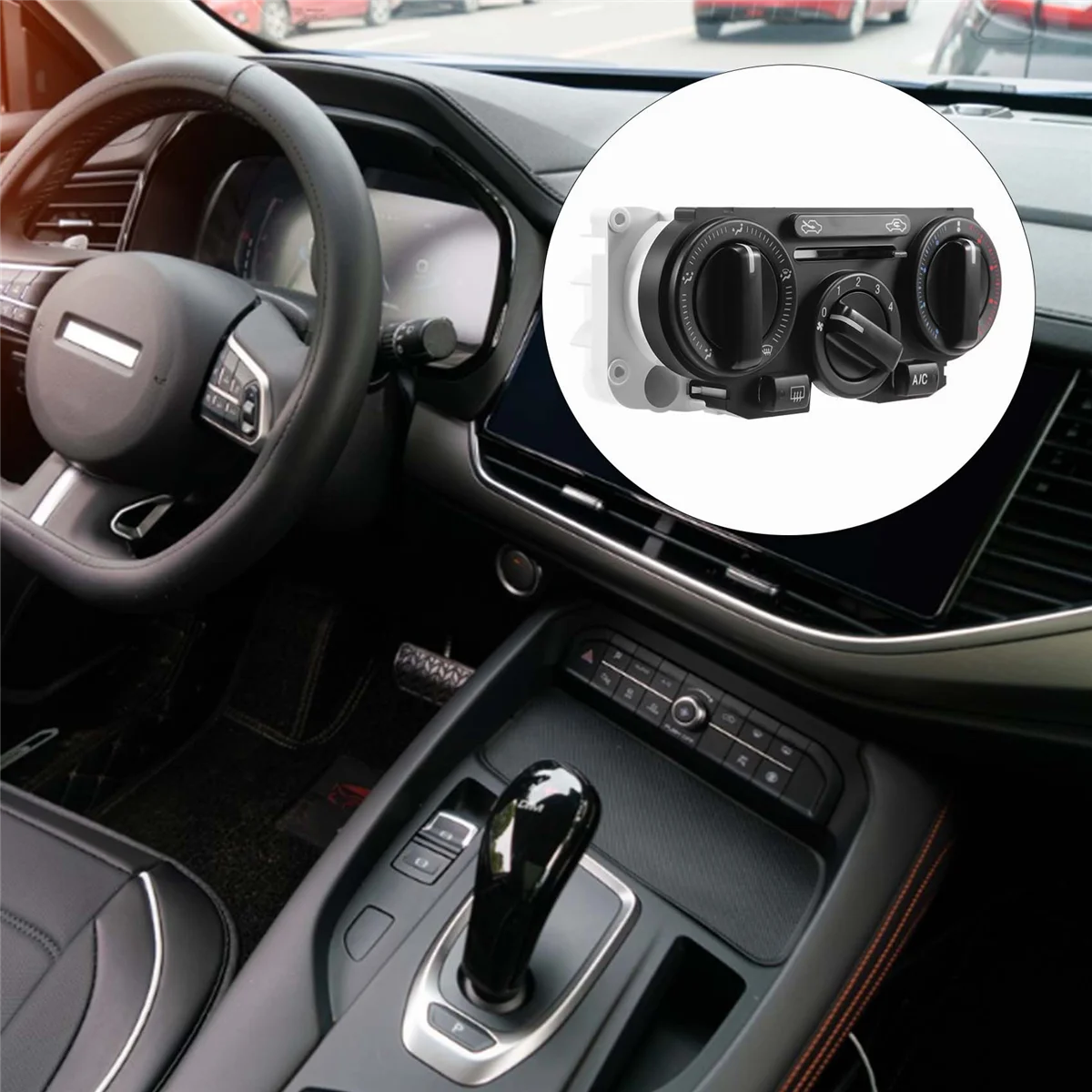 Передняя центральная приборная панель кондиционер обогреватель переключатель