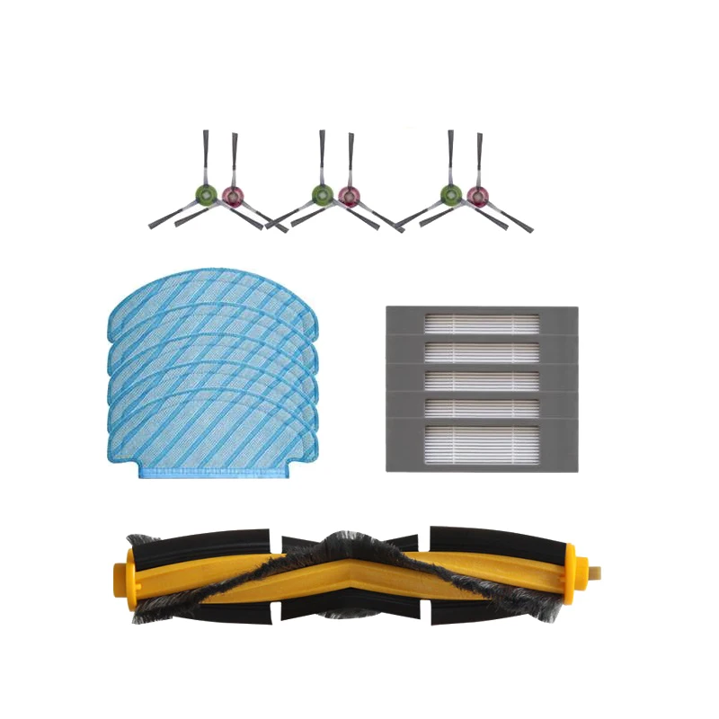 

Main Brush Side Brush HEPA Cleaning Cloth For Ecovacs Deebot T8 Robot Vacuum Cleaner Accessories