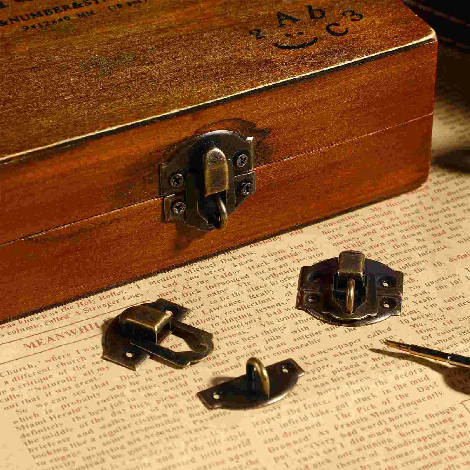 

10 шт., декоративные застежки для замков