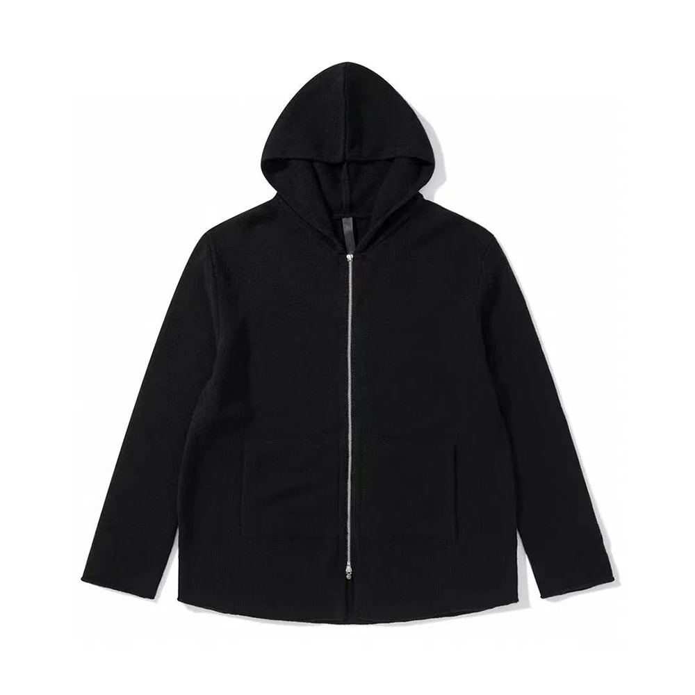 

EDGO Cashmere Zip Hooded Sweatshirt #edgo5753