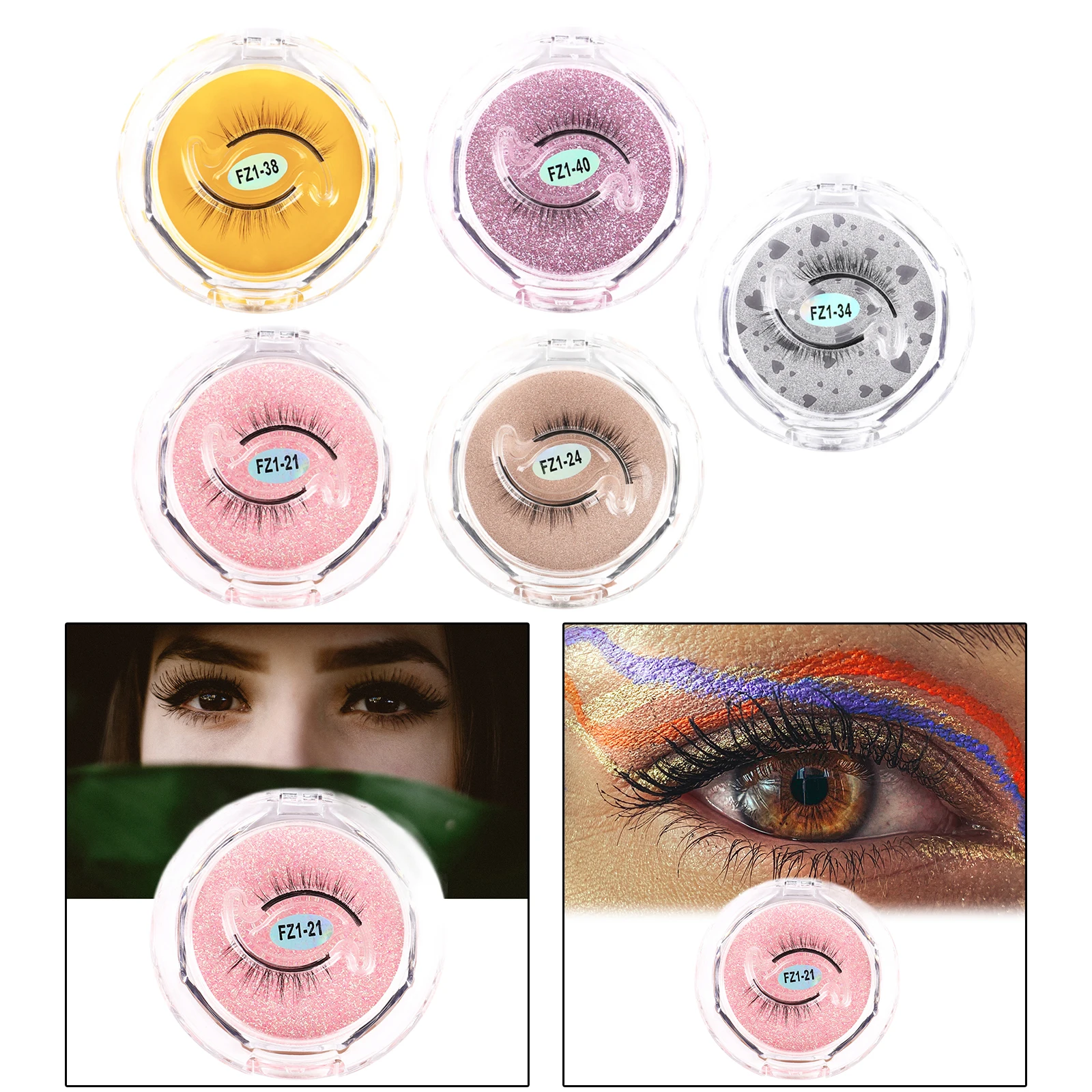 

Натуральные многоразовые самоклеящиеся ресницы, самоклеящиеся ресницы, Прямая поставка, водонепроницаемые самоклеящиеся пары накладных р...