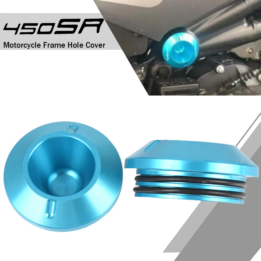 

FOR CFMOTO 450SR 450 SR 2022 2023 2024 Motorcycle Accessories CNC Alumiunm Frame Hole Cap Plug Frame Insert Swingarm bolt Cover