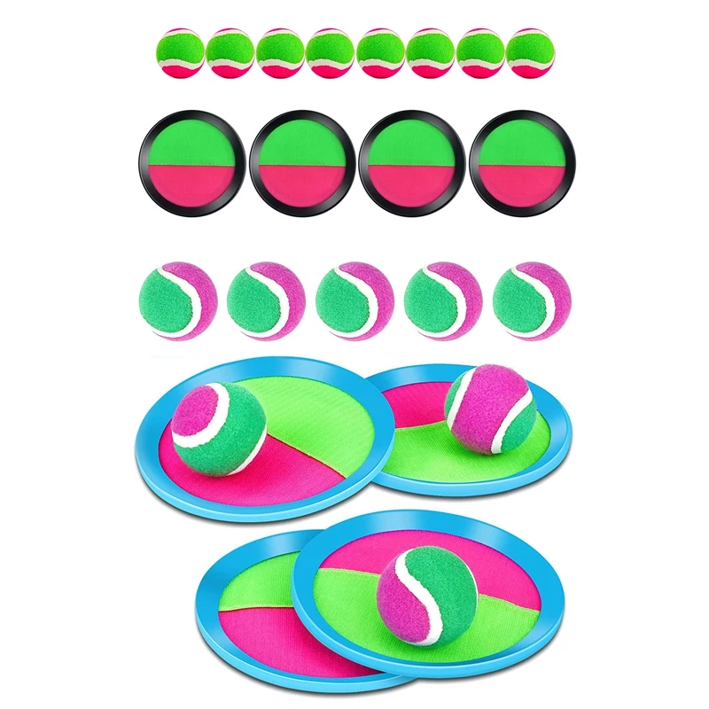 

Набор игрушек для игр, комплект для спортивных игр, 4 лопатки, 8 мячей, для детей и взрослых, для игр на открытом воздухе