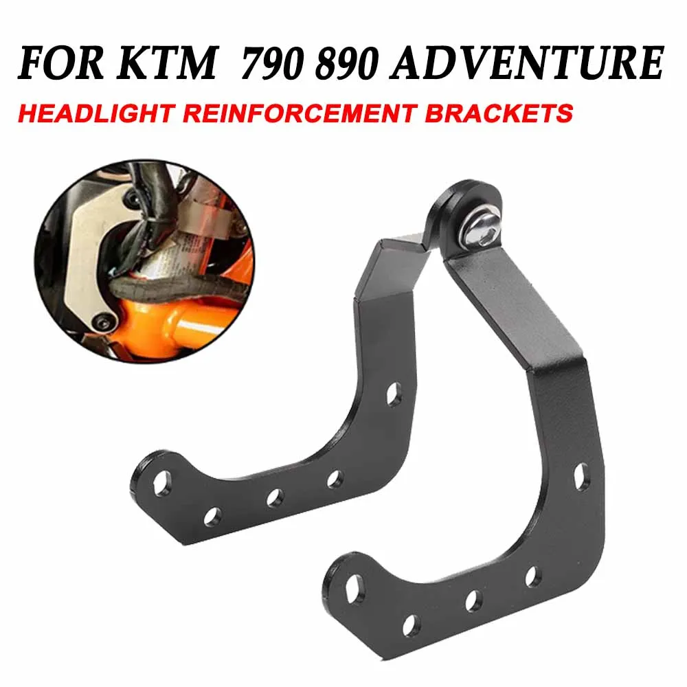

Для KTM 790 890 Adventure 2018 2019 2020 2021 2022 2023 adv 790 adv шейный бандаж для мотоциклетной фары усиленные кронштейны