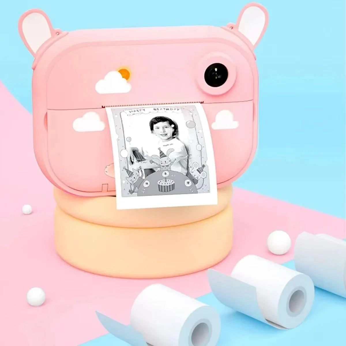 15 рулонов детской бумажной пленки для мгновенной камеры термопечатающая пленка