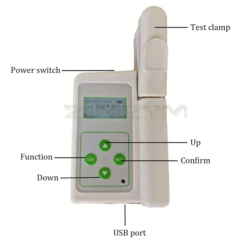 Ручной тестер хлорофилла для растений Премиум портативный анализатор питания