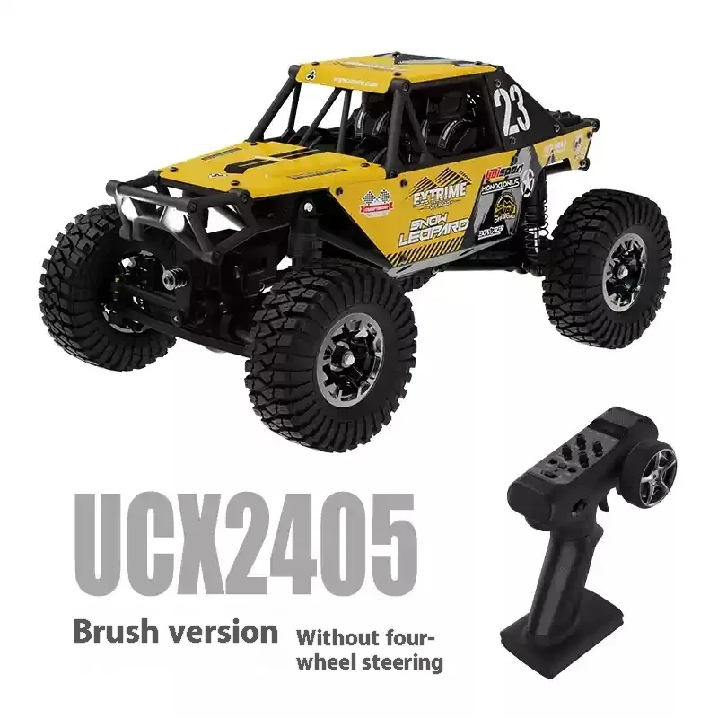 UDIRC UCX24 1/24 RC Гусеничный Бесщеточный/матовый двигатель 4WS Mini Rock Crawler 3-скоростная
