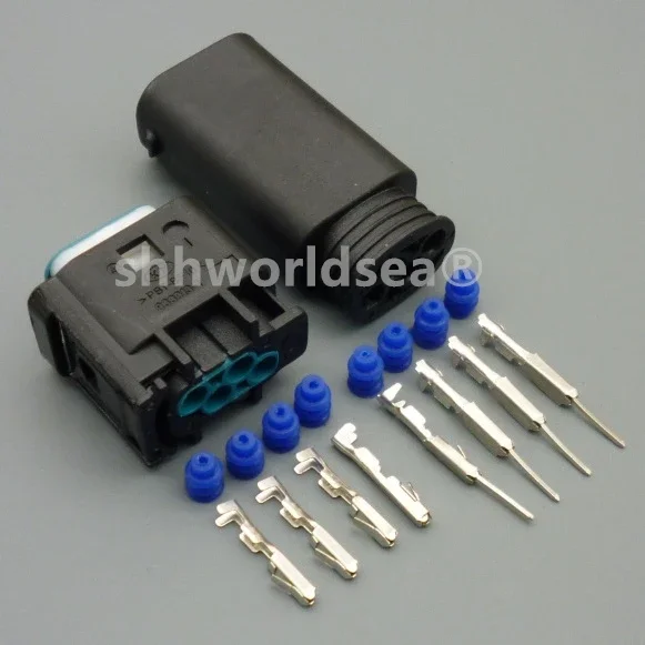 Shhworldsea 4-контактный мужской и женский автомобильный датчик ограничителя наборы
