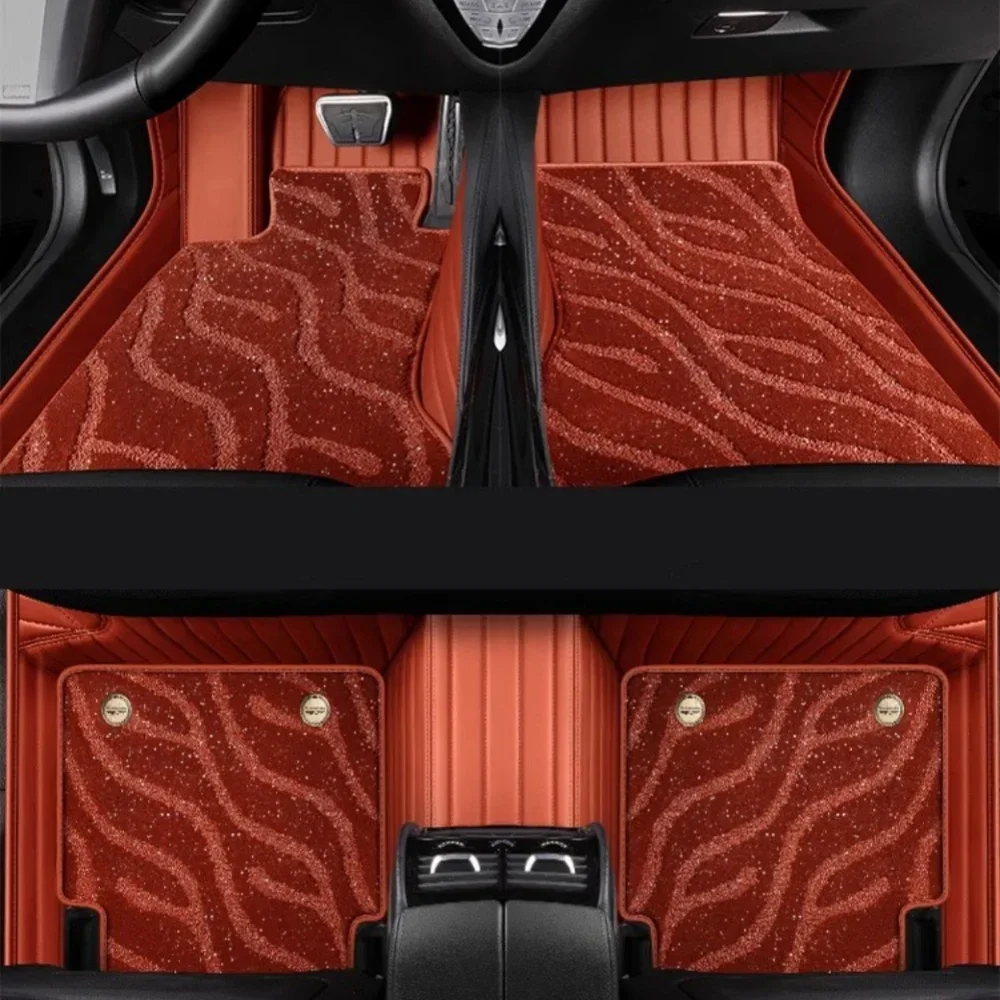 Двухслойные автомобильные коврики с полным покрытием на заказ 3D для Infiniti FX FX30 FX35 FX37 FX45 FX50, аксессуары для интерьера