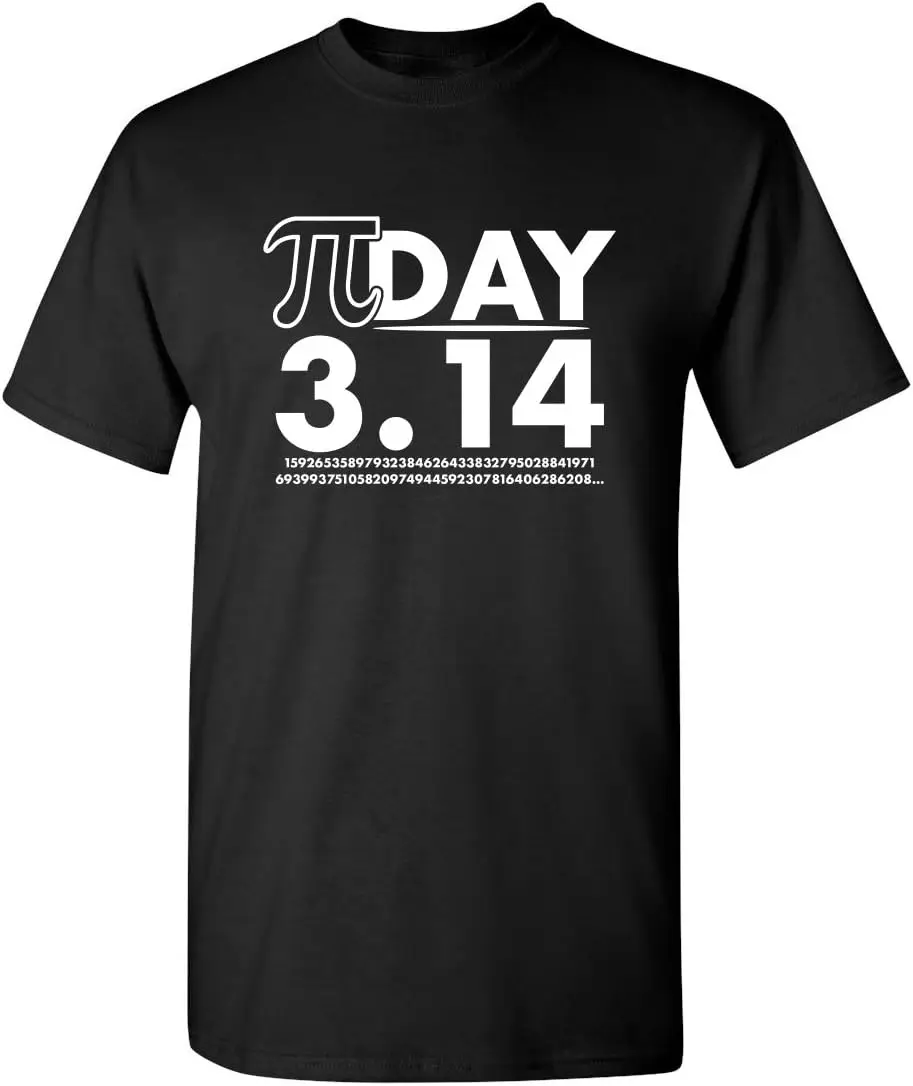 Забавная футболка Pi Day 3 14 с изображением цифр