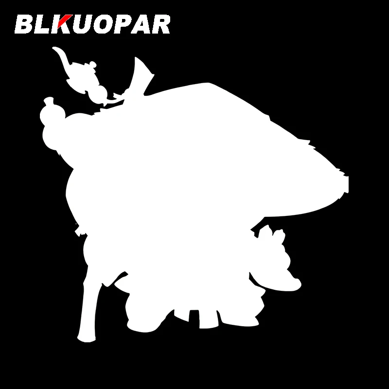 Забавные автомобильные наклейки BLKUOPAR World of Warcraft аниме креативная наклейка сделай