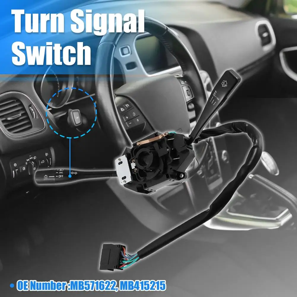 

Car Turn Signal Switch High-beams Lighting Systems Combination Control Switch Mb571622 LHD Replacement Parts