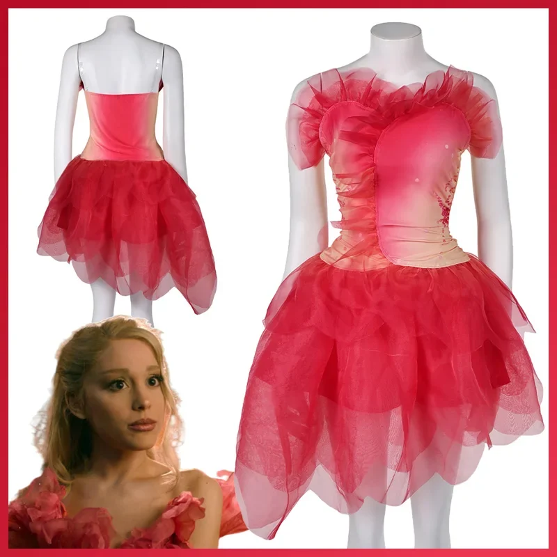 FC62024 Костюм Wiked из фильма Маскировка Глинда Косплей Фэнтези Танцевальная