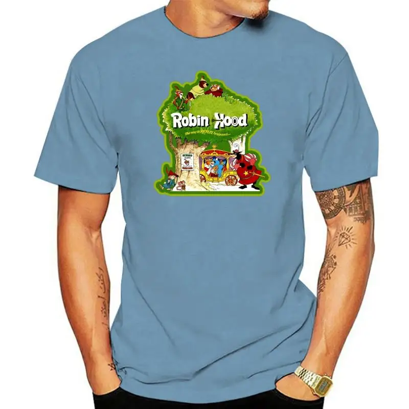 

70 анимационных классических плакатов Робин Гуд, художественные футболки на заказ любого размера, любого цвета