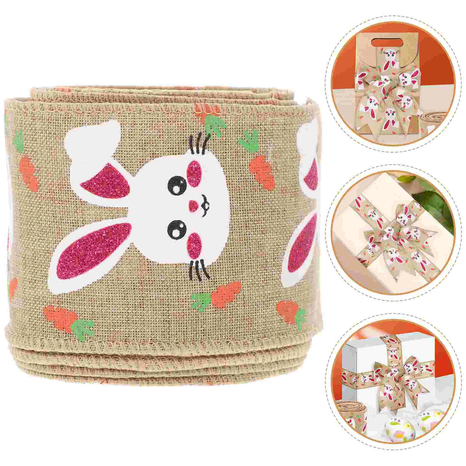

Ribbon Easter Ribbons Gift Wired Christmas Box Present Wreath Craftswrapping Tree Decoration Bow Jewelry Balloon Bunny Candy New