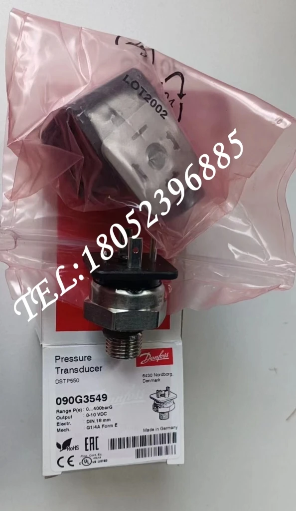 

Danfoss Danfoss DSTP550 Pressure Transmitter 090G3528/3565/3588/3592 Authentic