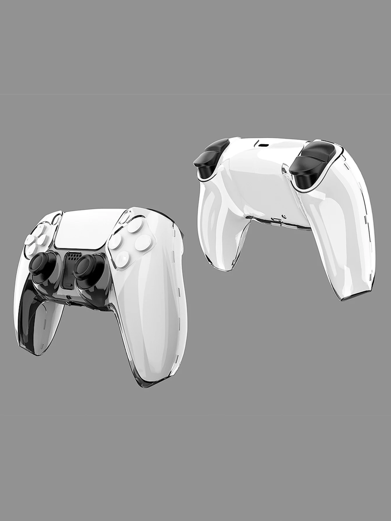 Прозрачный жесткий чехол для контроллера PS5