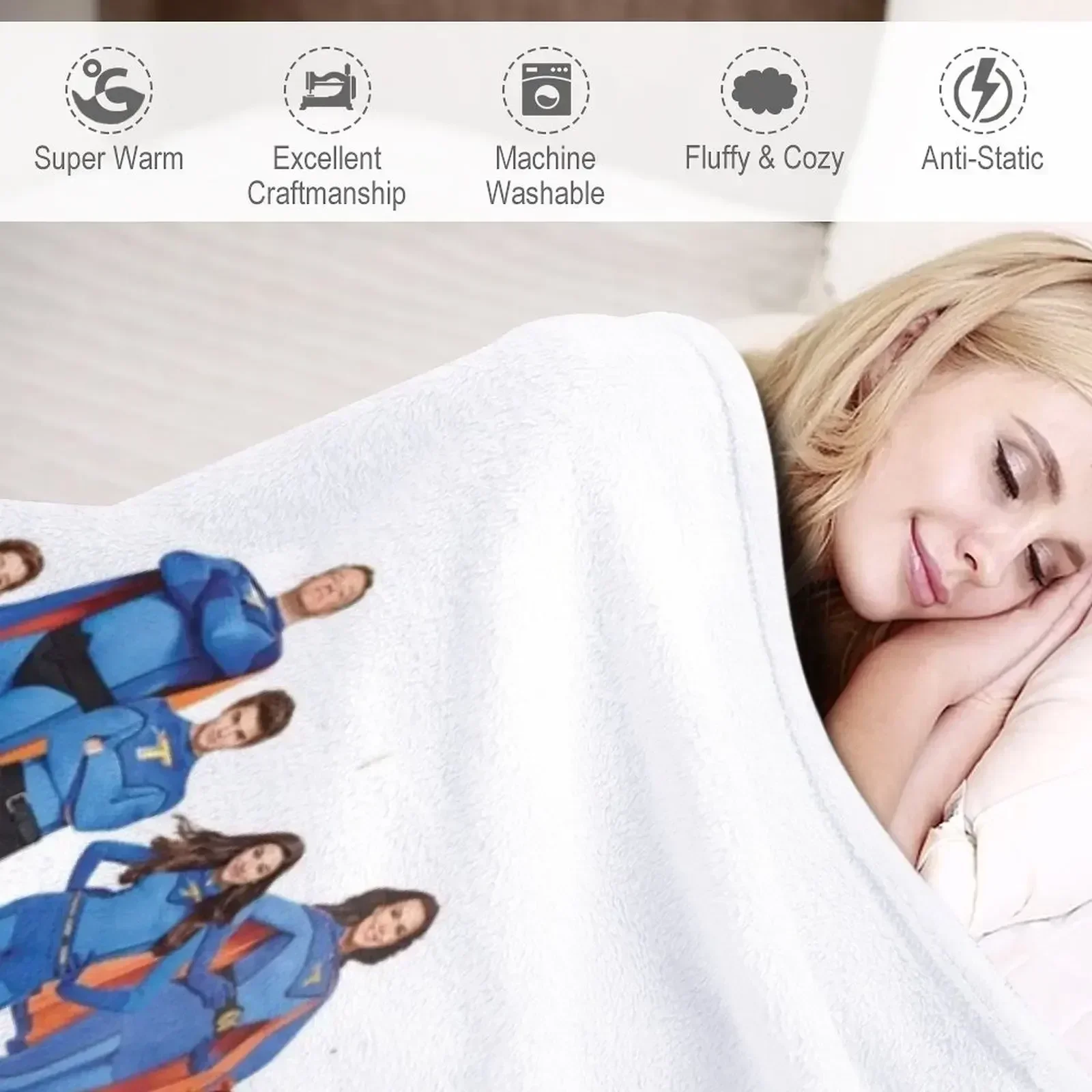 Одеяло The Thundermans для мальчиков Покрывала Мягкие кровати большие одеяла