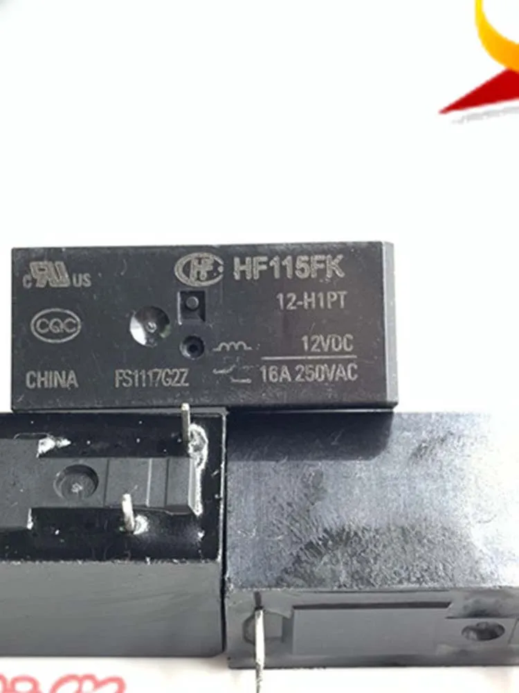 Реле 12 В HF115FK 12-H1PT 12VDC 16A