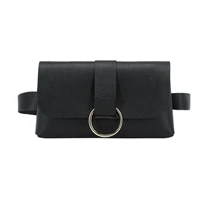 women mini envelope waist bag pu leather clutch cell phone purse chest bags fashion pouch