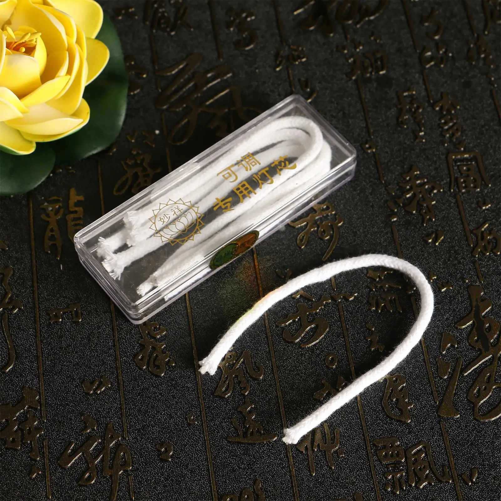 

4Pcs Fiberglass Replacement Wicks Dia 0.5cm White Round for Garden Lights Oil Lamp Patio Lighting Candle Wine Bottle