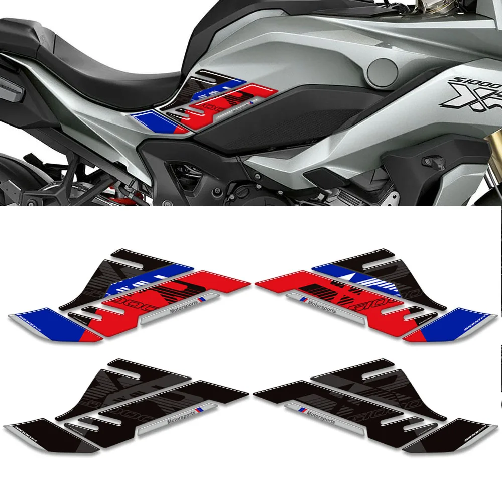 Наклейки защитные 3D на бак и коленные ручки для BMW S1000XR S 1000 XR S1000 M1000 M1000XR 2020 - 2024