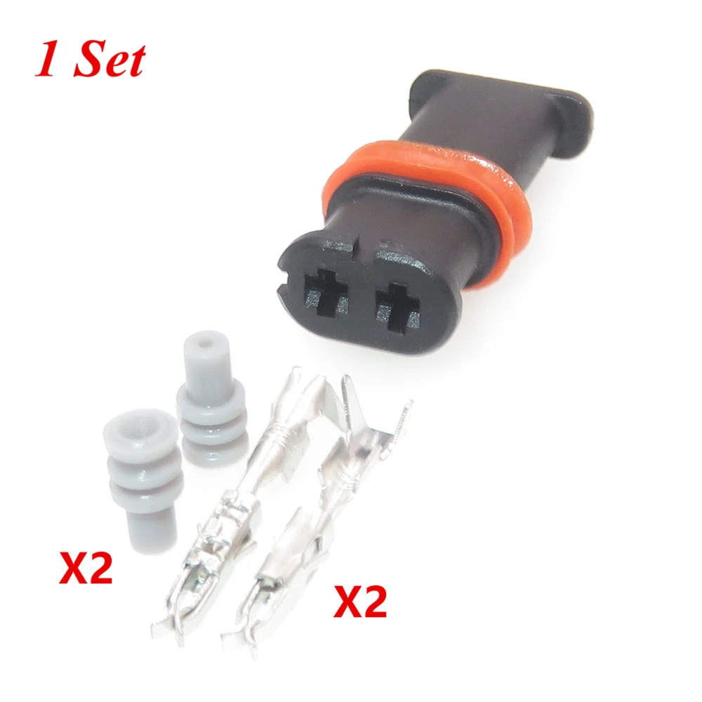 

1 комплект 2 отверстия автомобильный сменный Разъем Детали автомобильный Кондиционер нагреватель пластиковый корпус проводной кабель гнездо