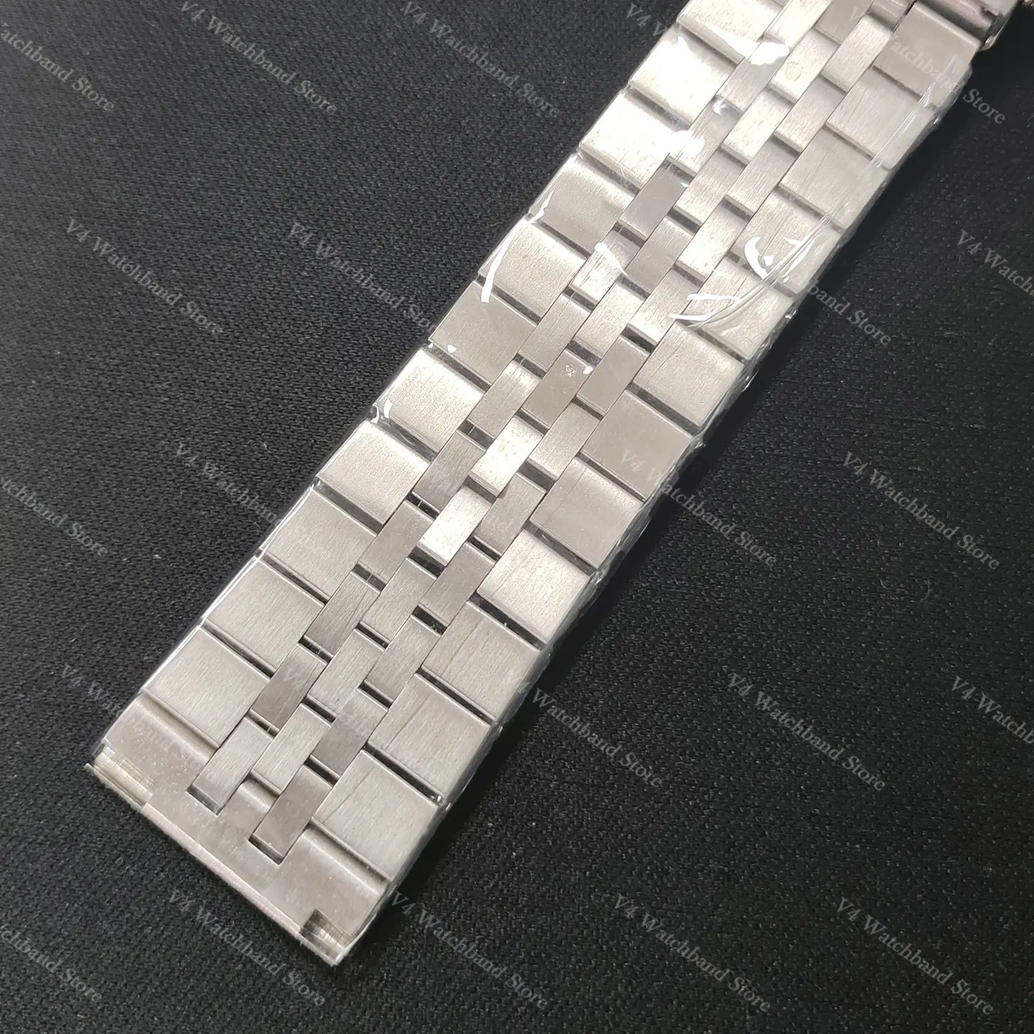 Curved Strap Straight Jubilee 316L Stainless Steel Watchband for Seiko Watch Accessories Solid Bracelet 18/19/20/21/22/23/24mm