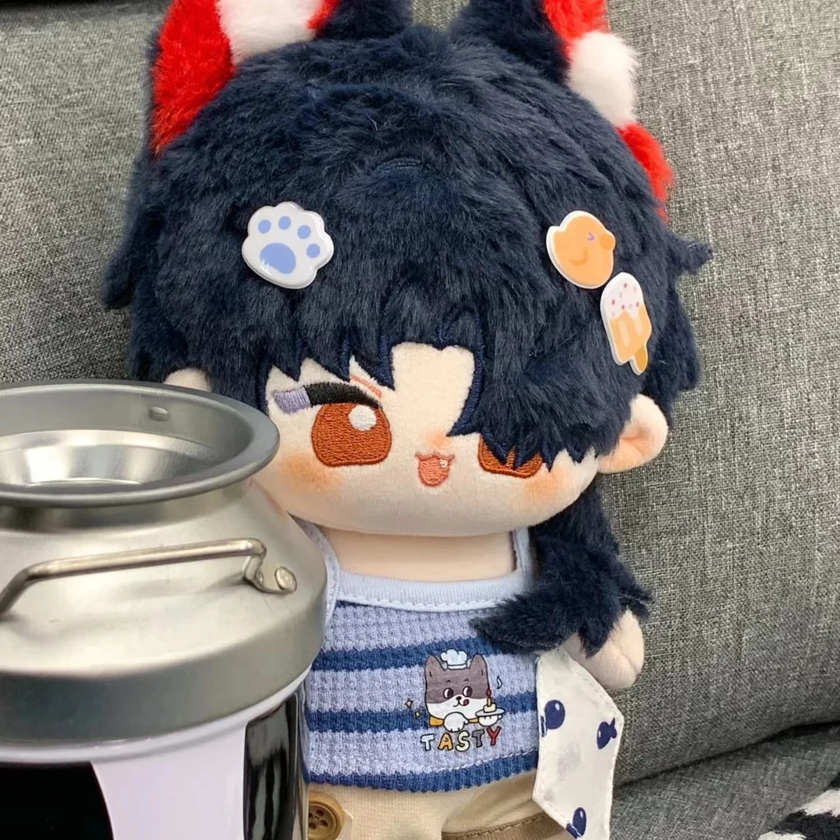 

Anime Game Honkai: Star Rail Blade 20cm Cute Plush Stuffed Doll Body Cosplay Dress Up Dolls Mascot Plushie Pillow Gift Xmas