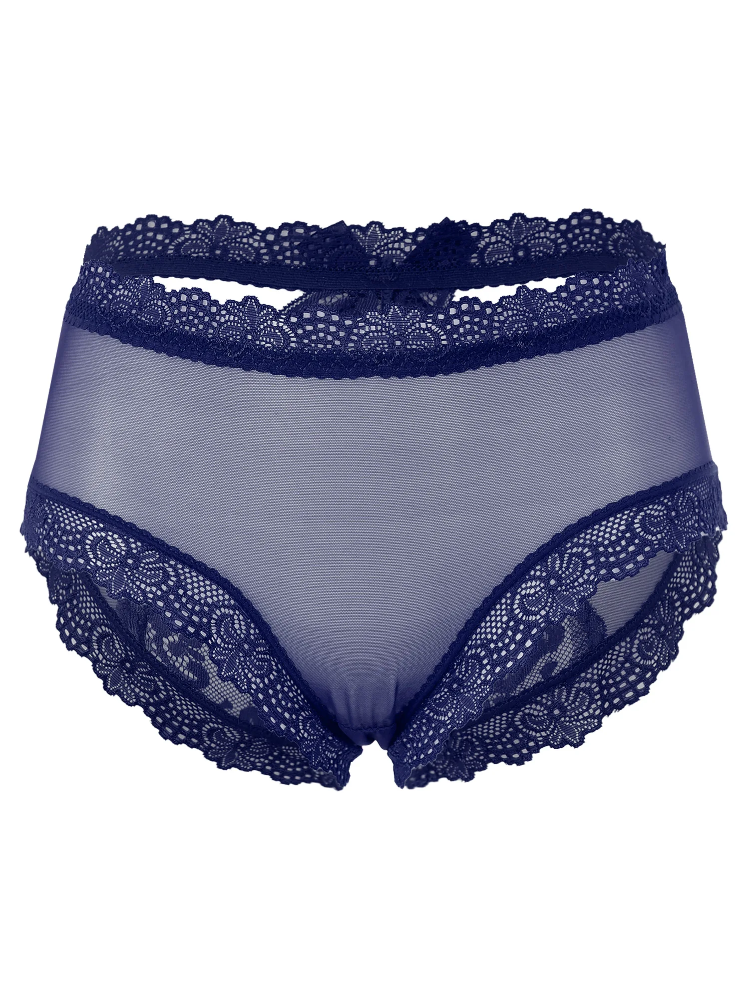 Женское кружевное дышащее прозрачное нижнее белье Sissy трусы с высокой талией
