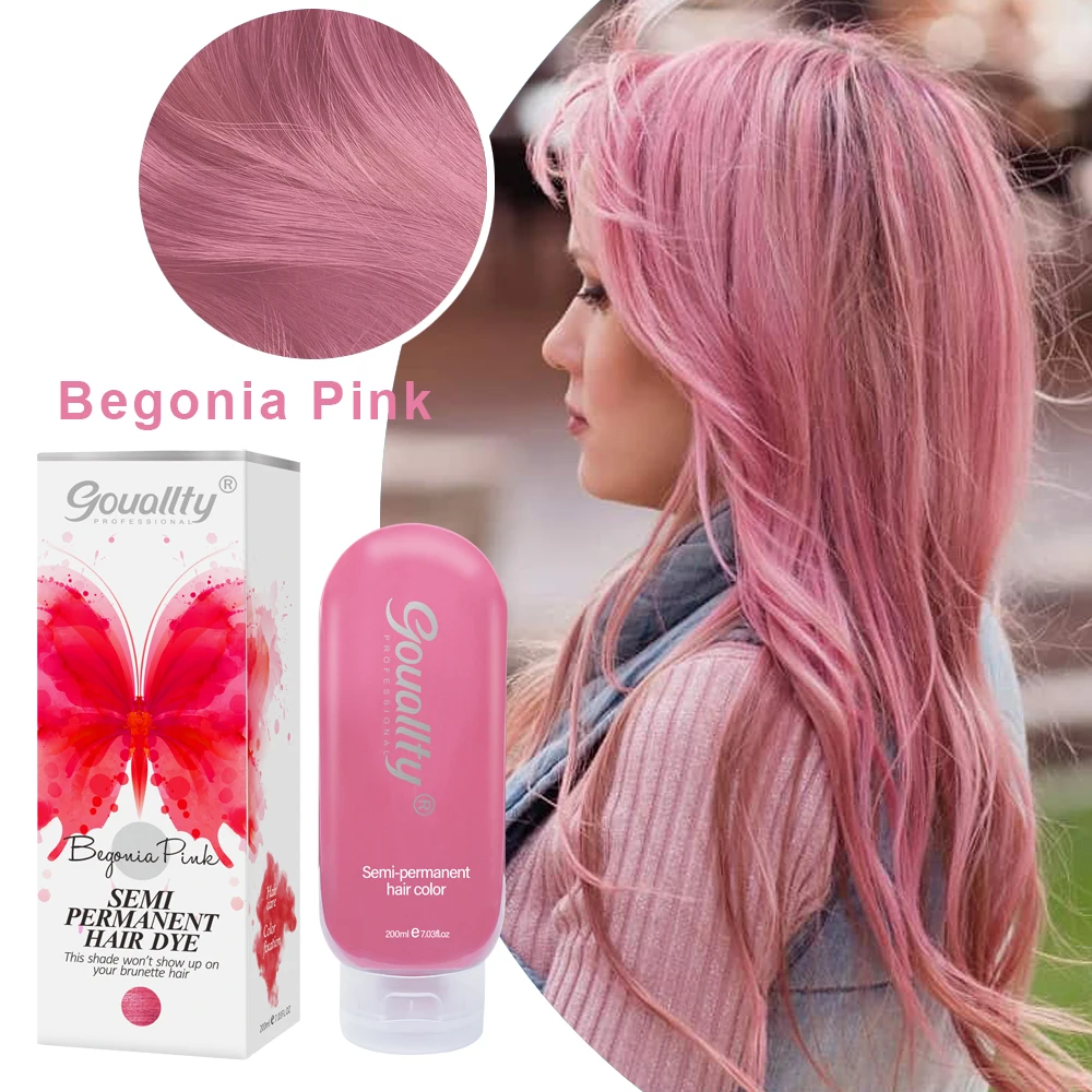 Ammoina-free Protection Organic Color Conditioner Pink Blue 