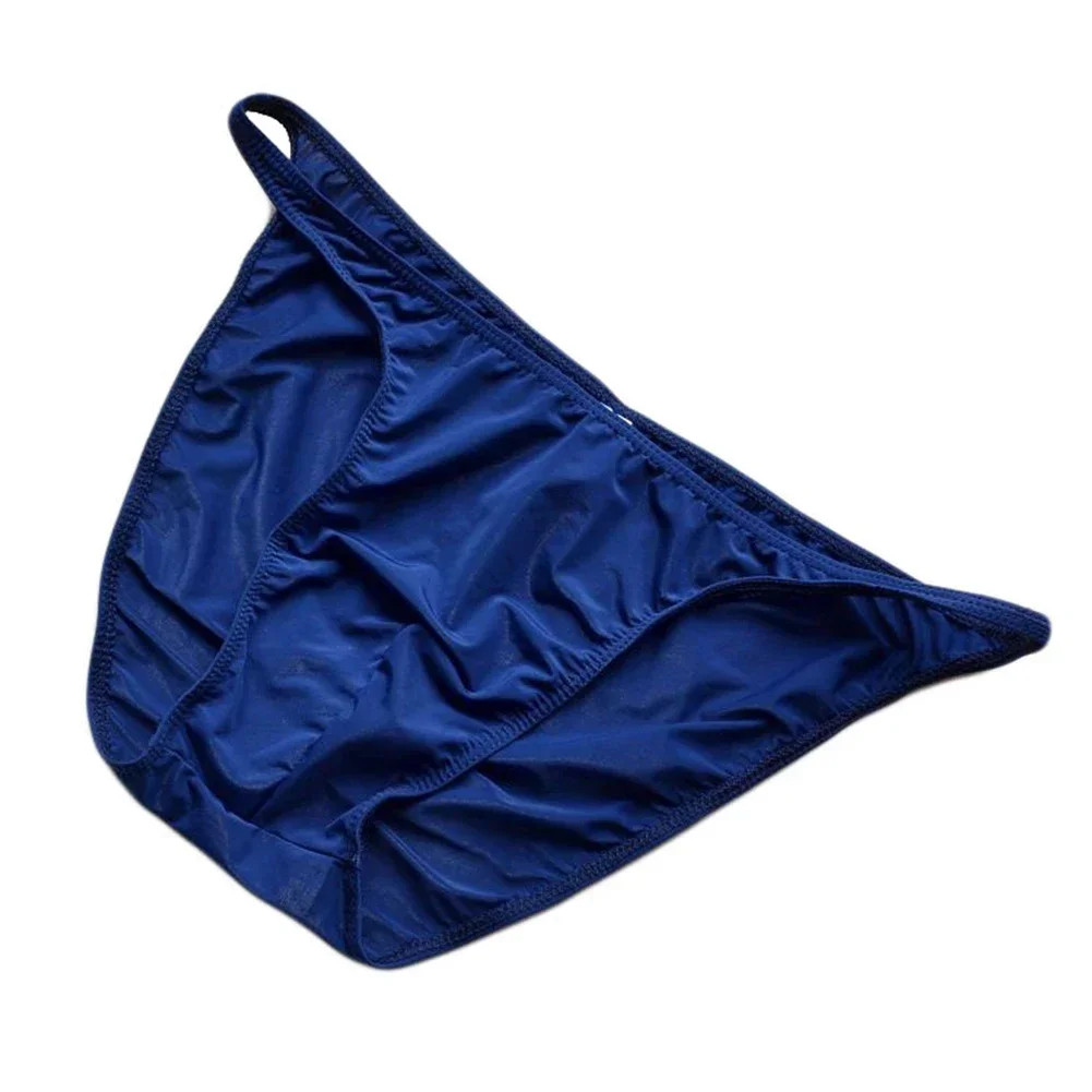 Одежда мужские трусики короткие трусы удобные стринги ледяной шелк с низкой