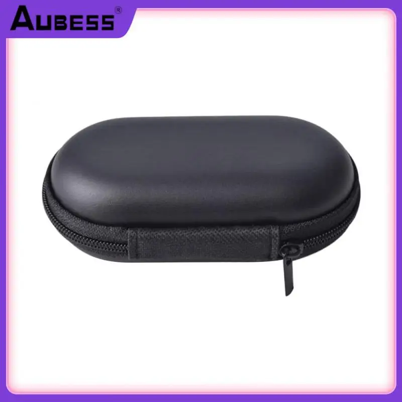 

Eva Headphone Carry Bag Waterproof Portable Headphone Case Pouch Bag Scratchproof Travel Carrying Bag Earphones Case Black Hard