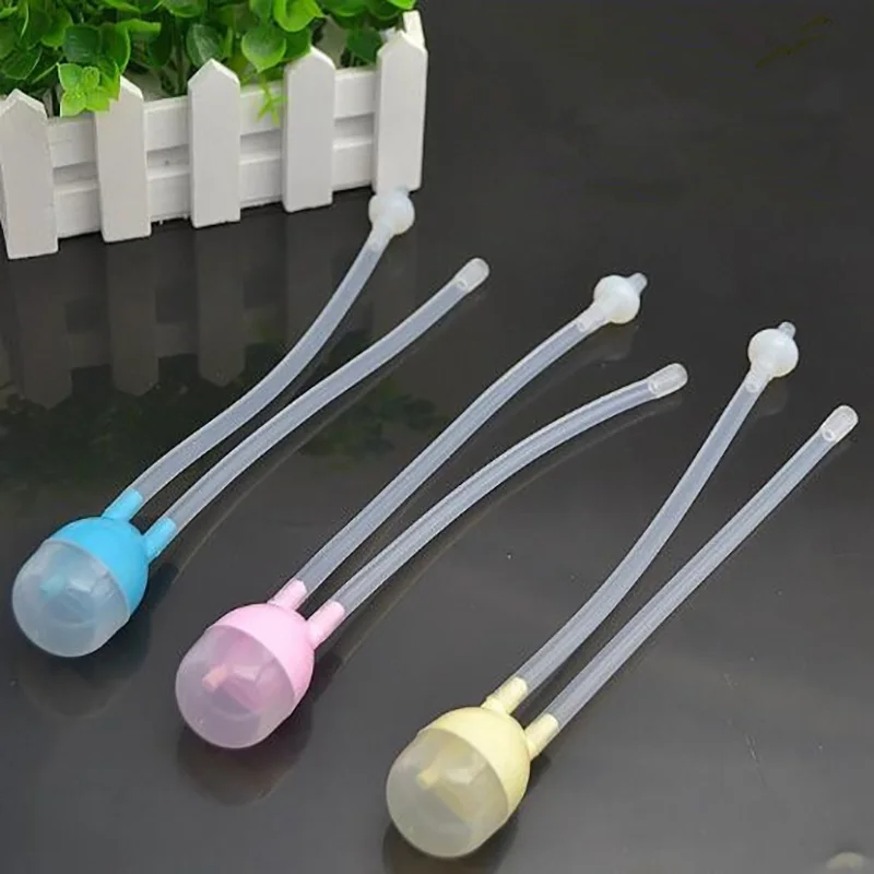 Baby Nasal Aspirator Safety Vacuum Nose Cleaner Suction Bodyguard Flu Protection Newborn Safty Accessories images - 4