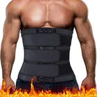 Тренировочный пояс для похудения для мужчин, пояс для фитнеса, для похудения, сжигания жира, триммер для пота, тренировок