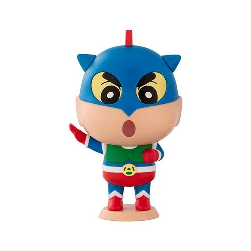Фото Коллекционная фигурка Bandai Gashapon: Аниме-персонаж Крейон Шин-чан, Сакурада Ненэ в образе Камена, модель-игрушка, подарок для коллекционеров №5
