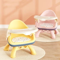 plastic dining chairs kids backrest soft fishing free shipping baby dining chairs feeding chaise cuisine library furniture