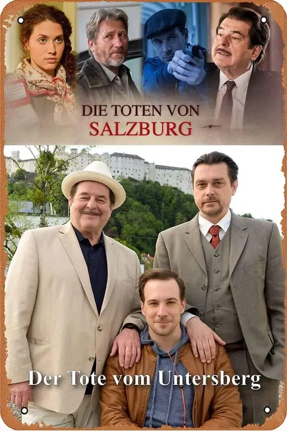 Die Toten von Salzburg Movie Металлические вывески Decoracin Винтажные металлические жестяные 12x8