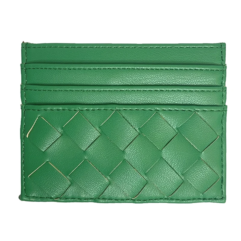 

Роскошный брендовый Модный женский тканый кошелек ручной работы с отделениями для карт