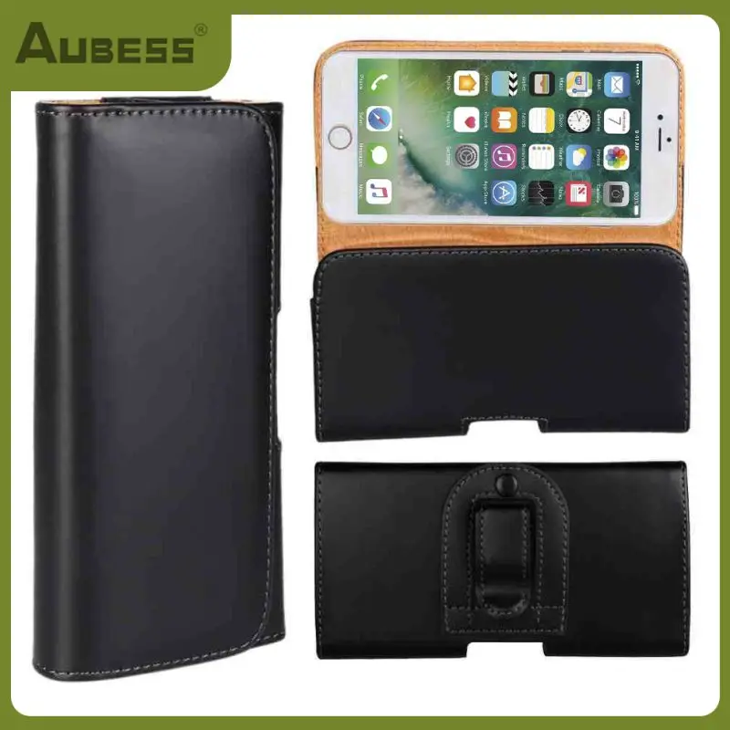 

Universal Glossy PU Leather Belt Clip Holster Case Cover For Mobile Phones Waist Hang Pouch Accessoreis For Mobile Phone TXTB1