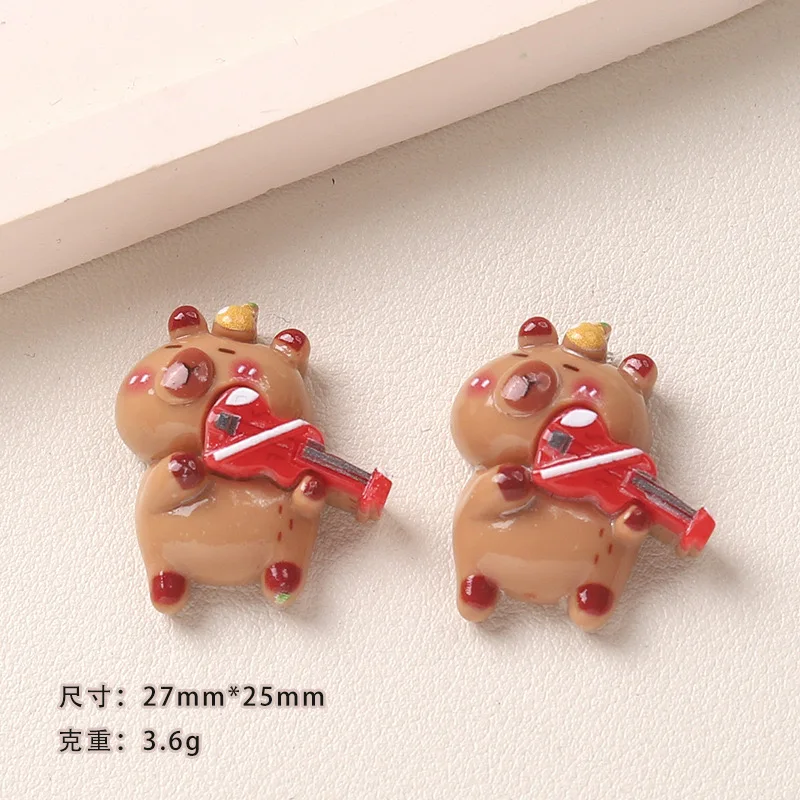 10 шт. красочные милые мультяшные фигурки из смолы любовные виды спорта