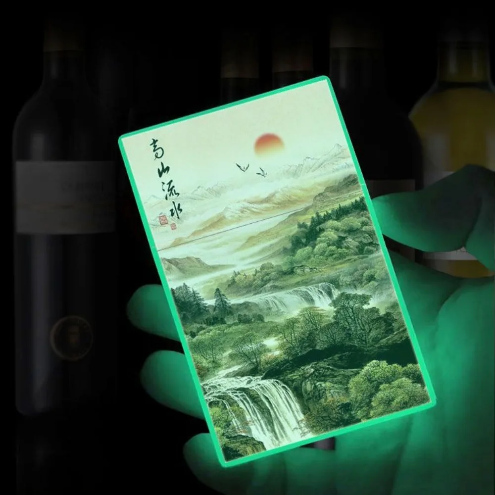 Светящаяся в темноте сигарета стандартная Автоматическая пружинная крышка 20